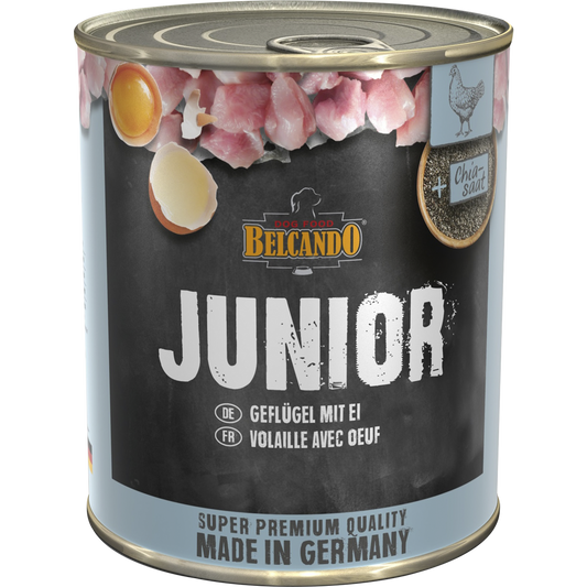 BELCANDO LATA JUNIOR AVE CON HUEVO