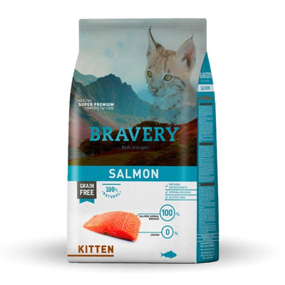 BRAVERY SALMÓN KITTEN 2KG| Gatito Cachorro