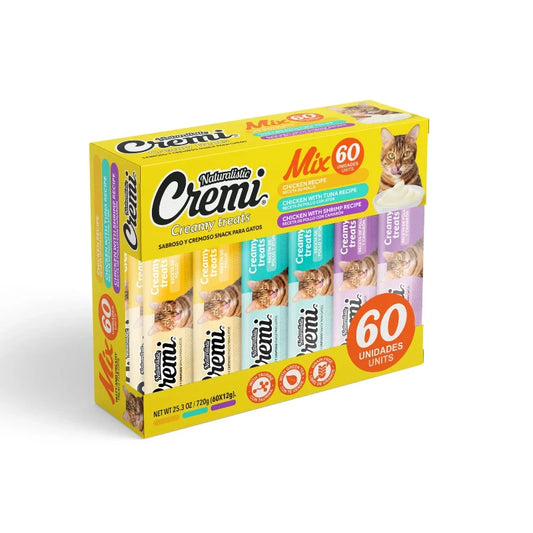 Naturalistic Cremi Box Pollo Mix 60 Unidades