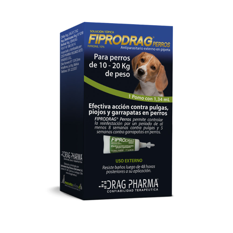 FIPRODRAG® Pipeta Perro 10-20 Kg