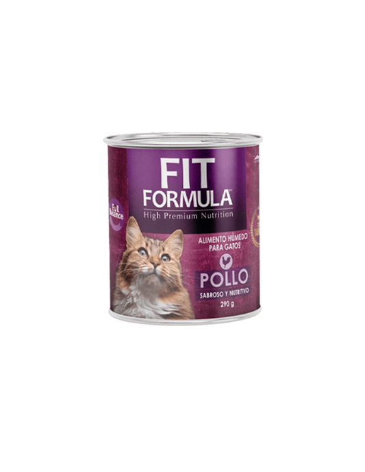 FIT FORMULA GATO LATA POLLO 290 gr