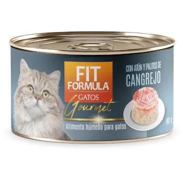 FIT FORMULA GATO LATA ATÚN Y CANGREJO 80 gr