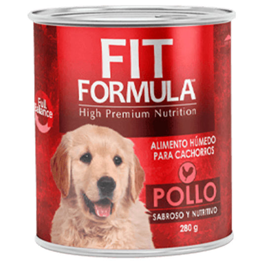 FIT FORMULA LATA POLLO PARA CACHORROS 280 gr