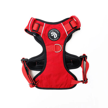 Arnés Comfort para Perros - StreetDogs - Rojo