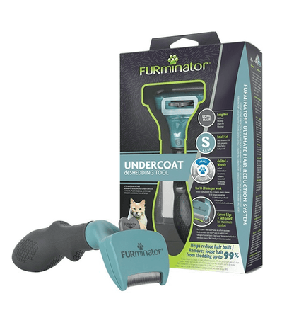FURminator LONG HAIR FOR CAT, S-M| Cepillo para Gatos Pelo Largo