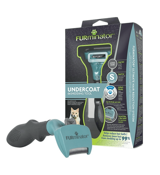 FURminator LONG HAIR FOR CAT, S-M| Cepillo para Gatos Pelo Largo