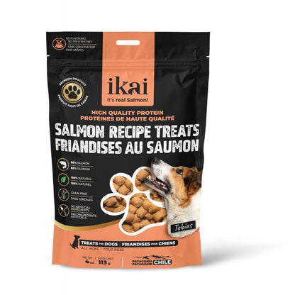 iKai Snacks Horneados de Salmón Para Perro 113 Gr
