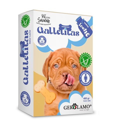 GEROLAMO SALVATORE GALLETA CACHORRO LECHE SIN GRANOS 460 gr