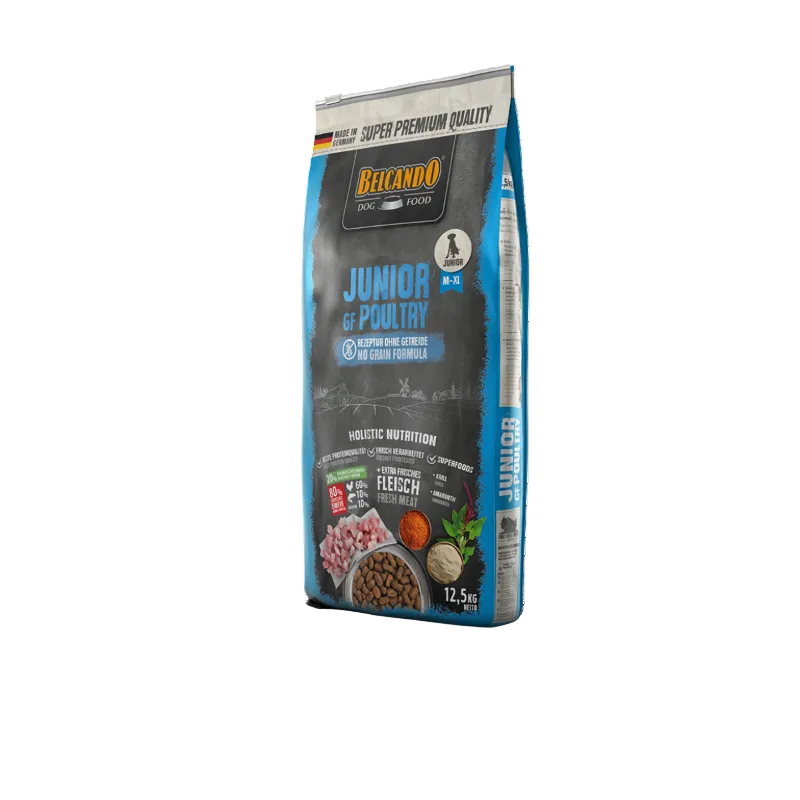 BELCANDO PERRO CACHORRO| PUPPY GRAIN FREE POULTRY 12 KG