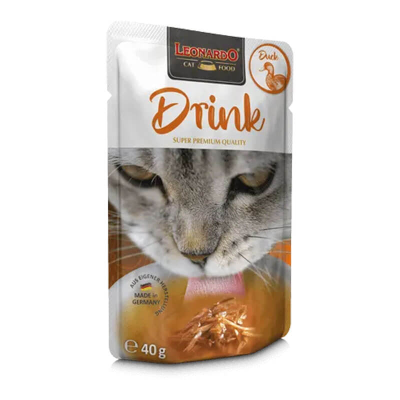 LEONARDO GATO DRINK PATO 40g