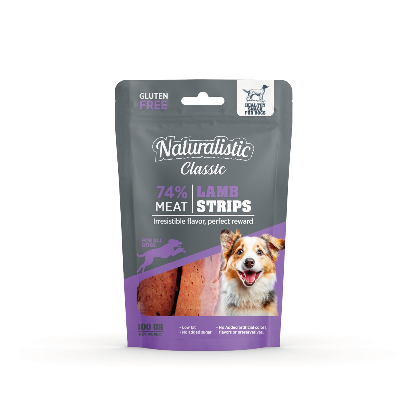 Naturalistic Classic Lamb Strips 100 gr