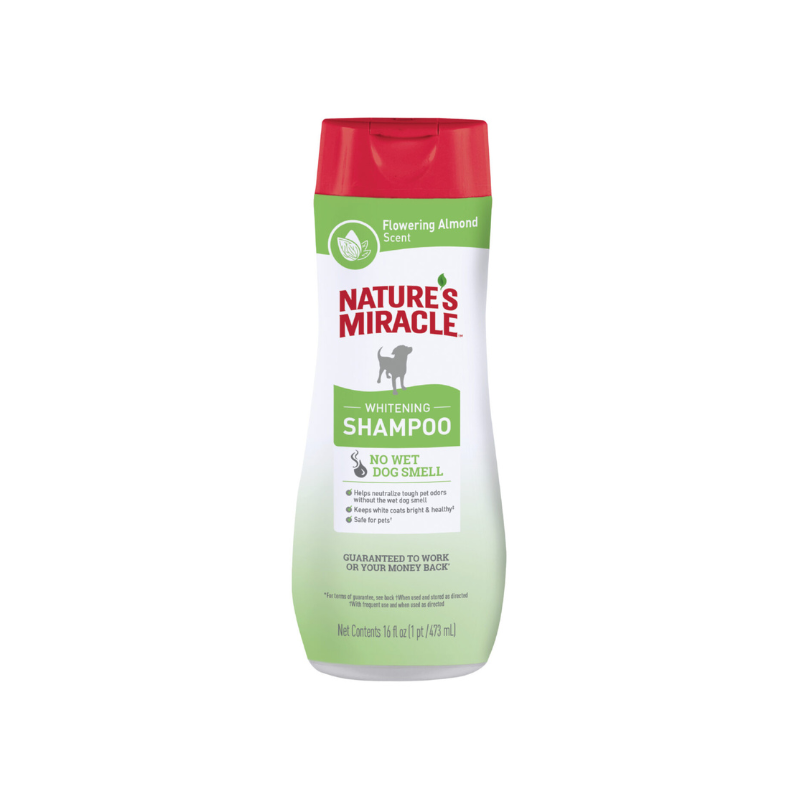 NATURE´S MIRACLE SHAMPOO PERRO PELO BLANCO  473 ML