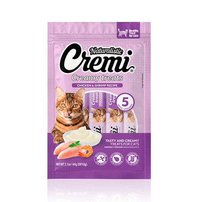 Naturalistic Cremi Pollo y Camarón 5x12g