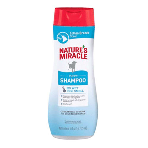 Natures Miracles PUPPY SHAMPOO COTTON BREEZE SCENT 473 ML|Shampoo para Perros Cachorros