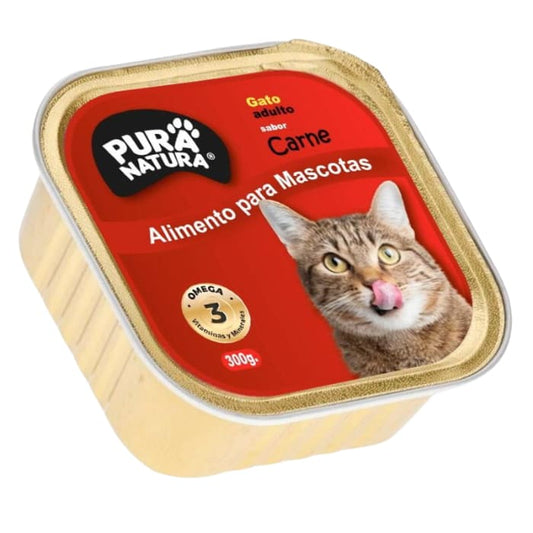 PURA NATURA GATO| CARNE 300 GR